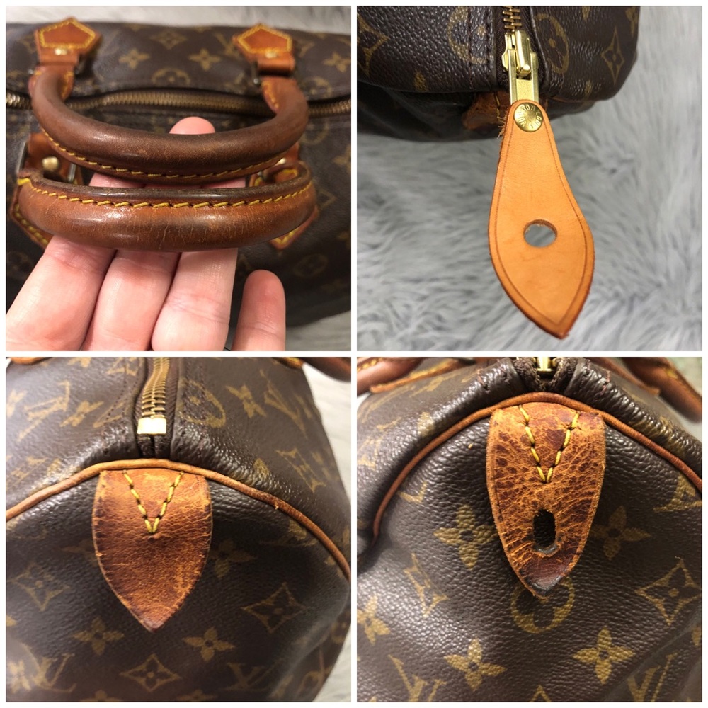 SOLD❌Authentic Louis Vuitton Monogram Speedy 35 - Picture 7 of 8